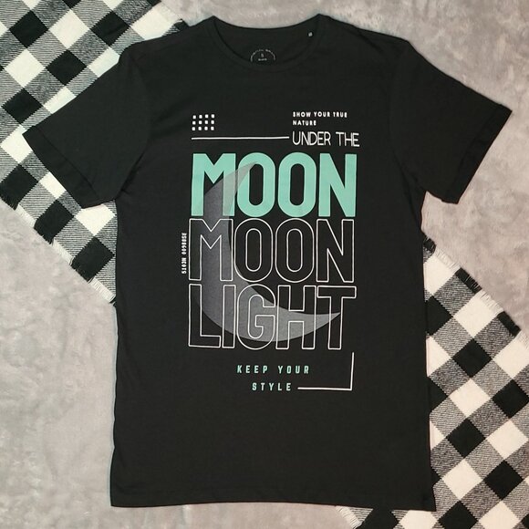 S | Original Brand | Lunar Style Short Sleeved Statement Tee - Picture 1 of 5